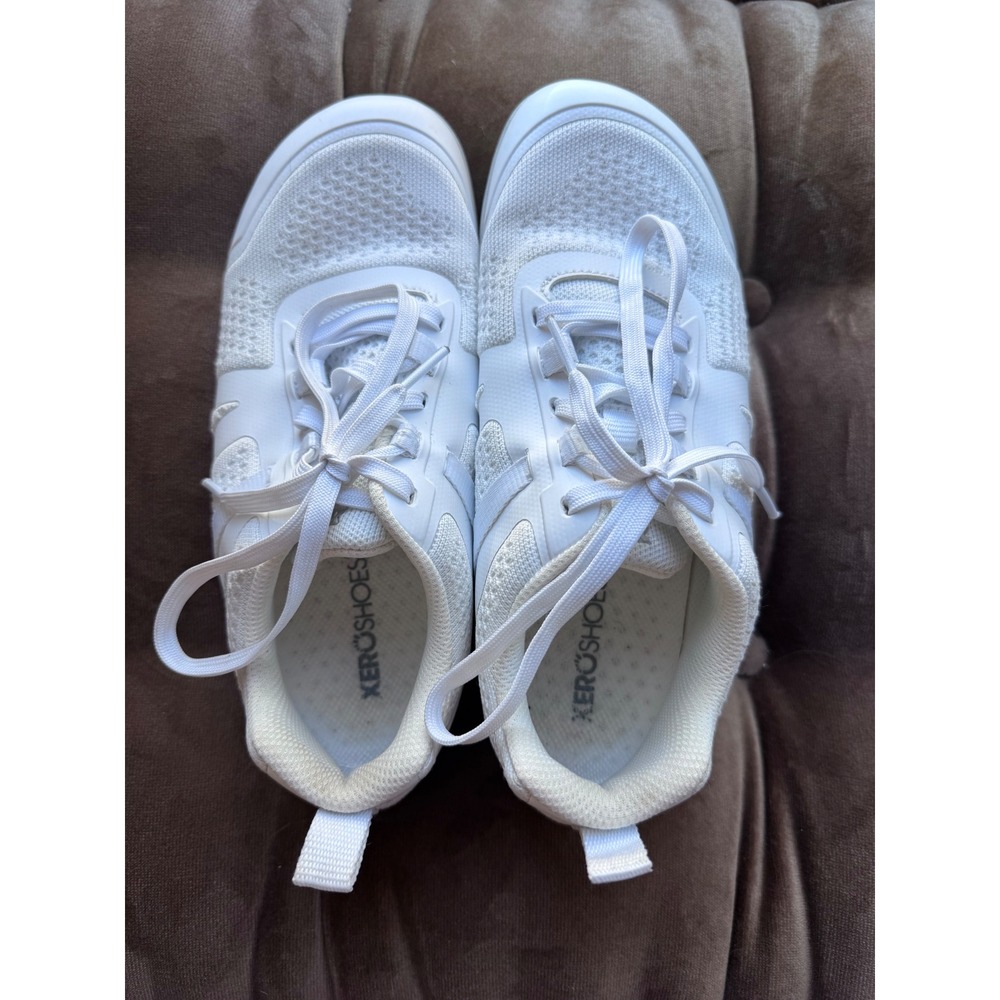 Xero Shoes Prio Neo White Barefoot Minimalist Running Sneakers Womens 8